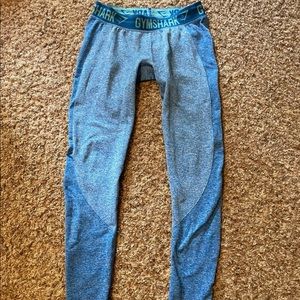 Gymshark Flex Blue Marl leggings medium